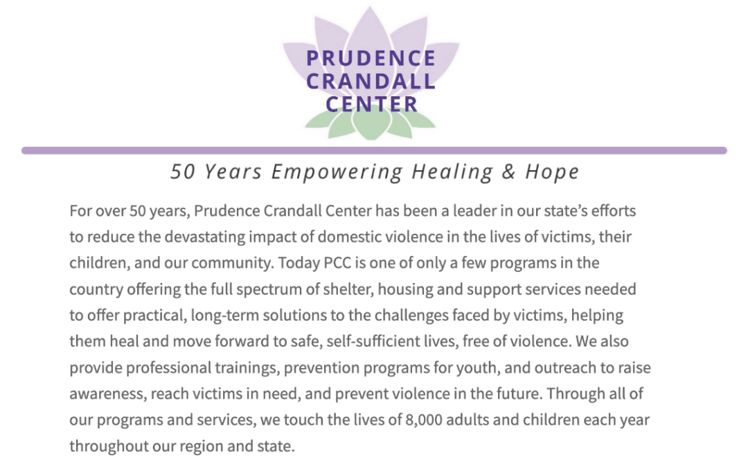 Colossale Siteworks Supports Prudence Crandall Center